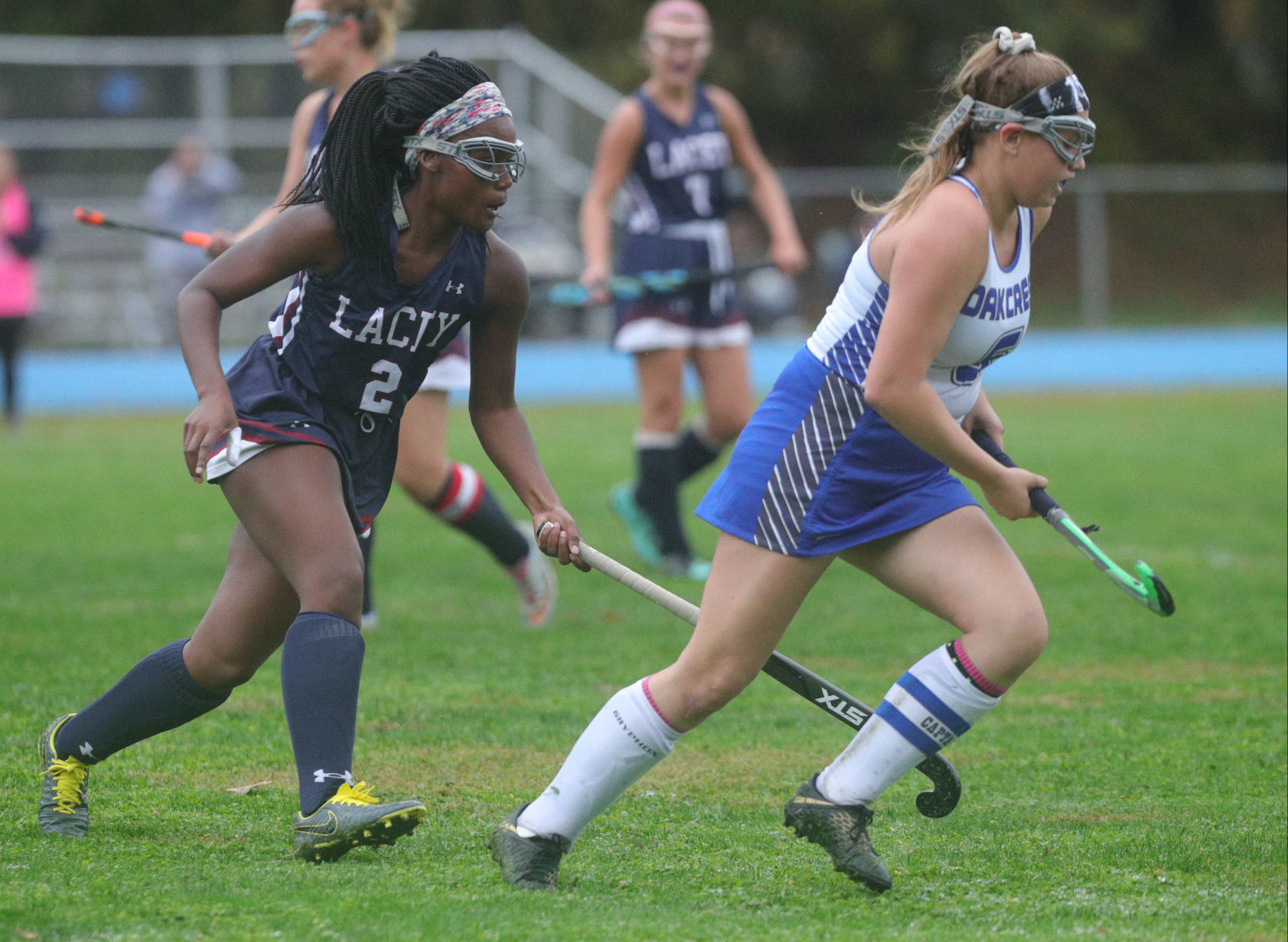 Lacey vs Oakcrest Field Hockey game